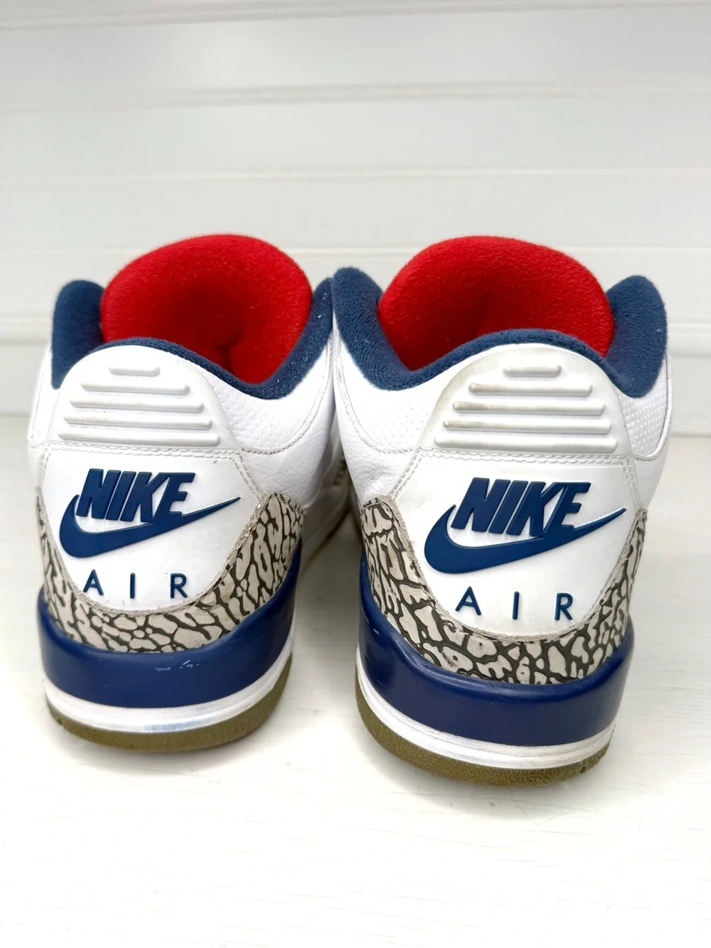 Jordan Air Jordan 3 Retro OG True Blue White/Fire Red 2016 854262-106